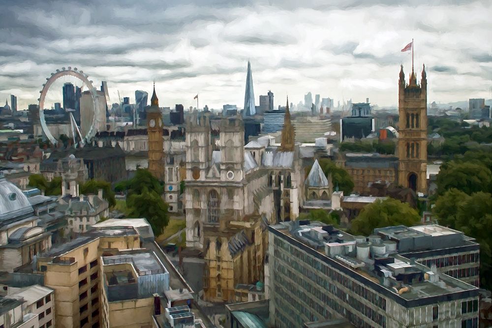 Westminster London art print by Ronald Bolokofsky for $57.95 CAD