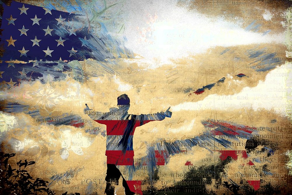 America the Beautiful art print by Ronald Bolokofsky for $57.95 CAD