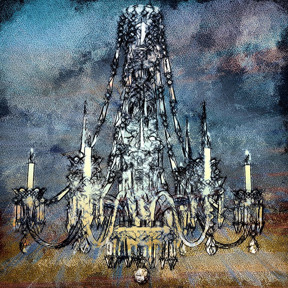 Chandelier I art print by Ronald Bolokofsky for $57.95 CAD