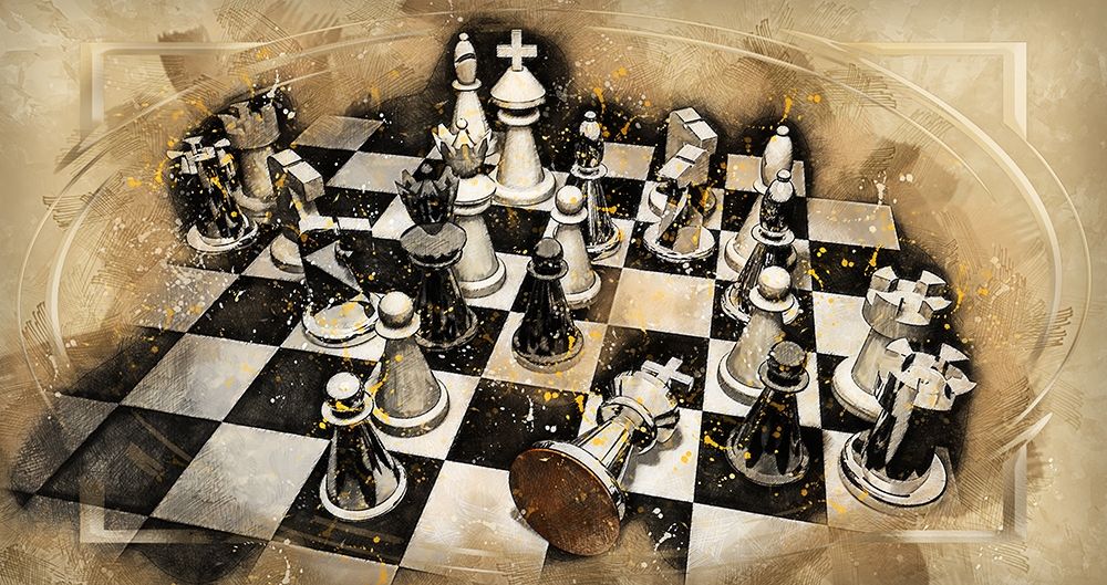 Checkmate art print by Ronald Bolokofsky for $57.95 CAD