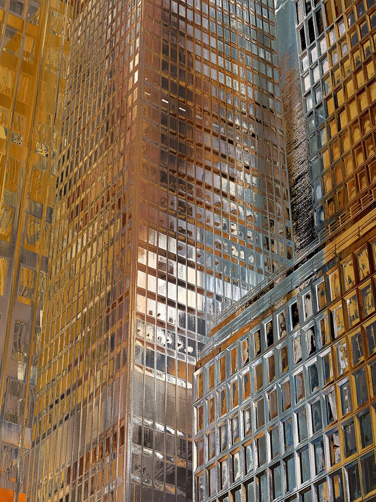 Downtown I art print by Ronald Bolokofsky for $57.95 CAD