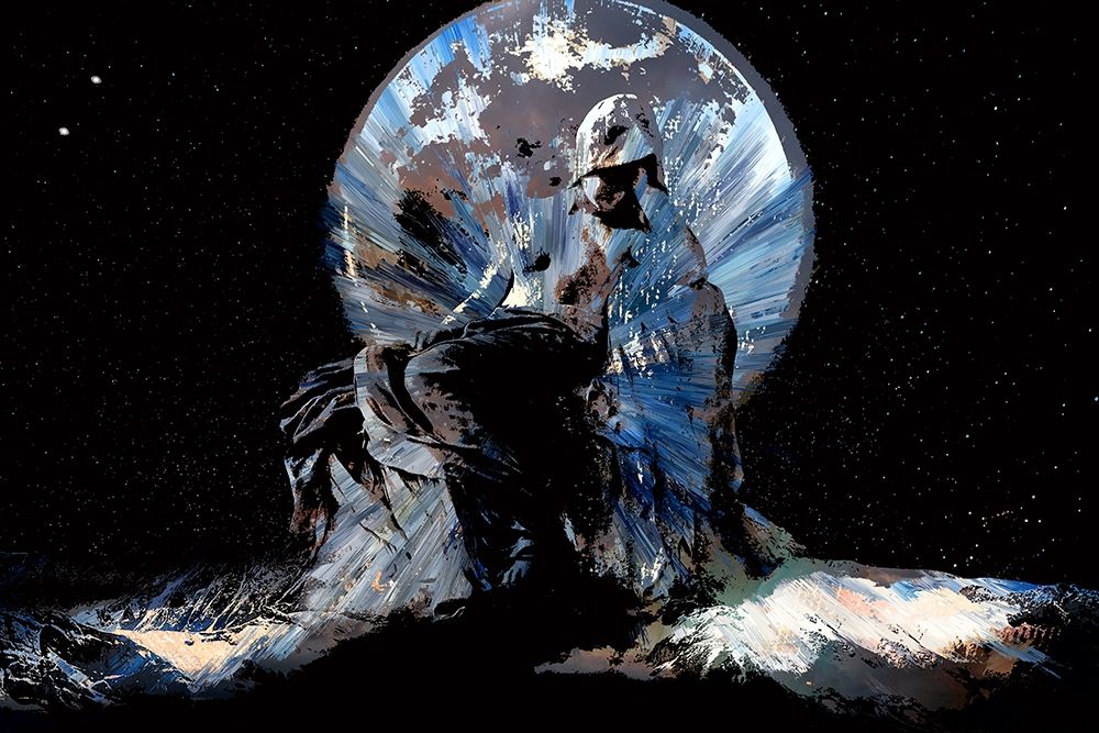 Dreaming of a Moon Shadow art print by Ronald Bolokofsky for $57.95 CAD
