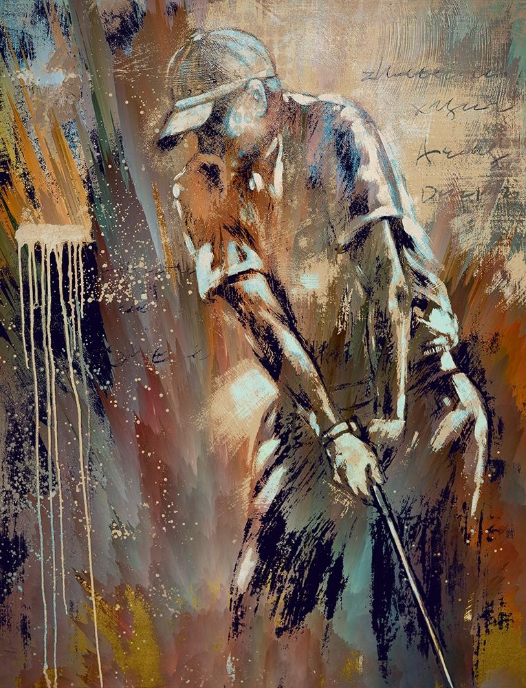 His Stroke art print by Ronald Bolokofsky for $57.95 CAD