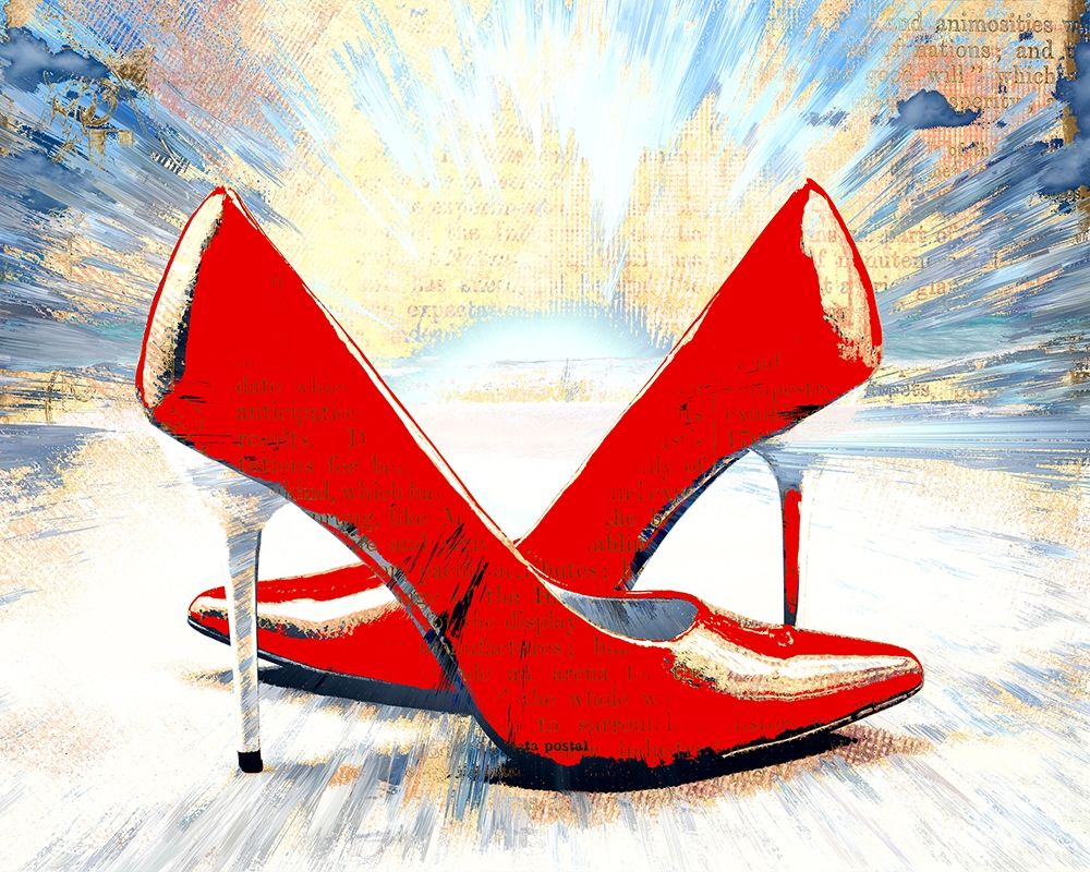 Hot Red Pumps art print by Ronald Bolokofsky for $57.95 CAD