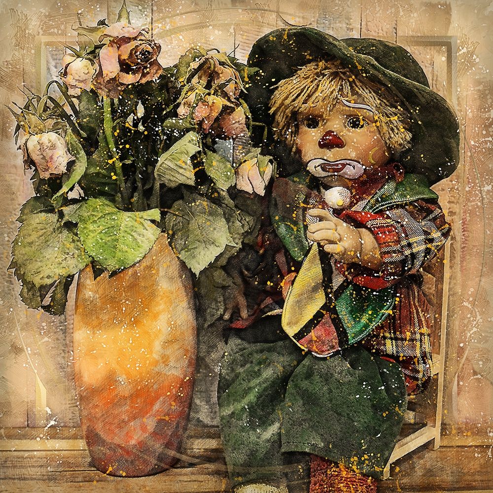Little Clown art print by Ronald Bolokofsky for $57.95 CAD