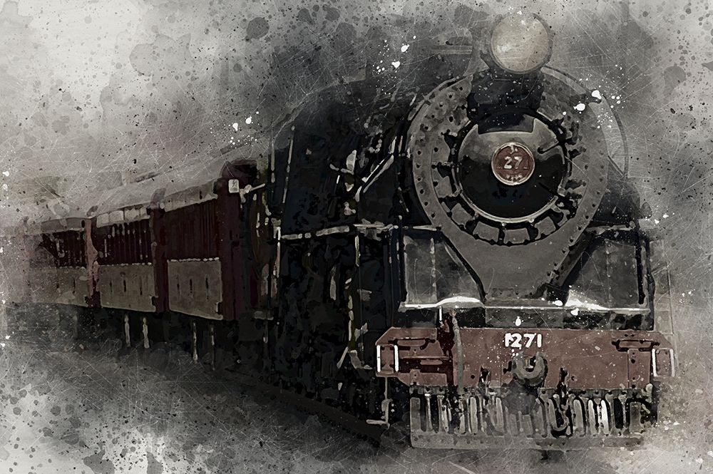 Locomotive 1271 art print by Ronald Bolokofsky for $57.95 CAD