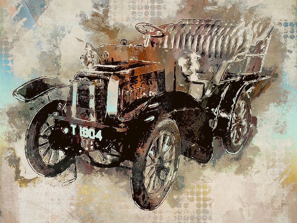 Model T Ford art print by Ronald Bolokofsky for $57.95 CAD