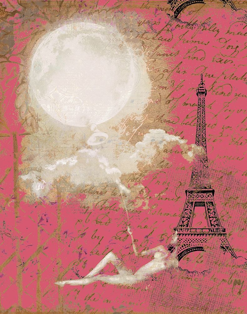 Moon On A String art print by Ronald Bolokofsky for $57.95 CAD