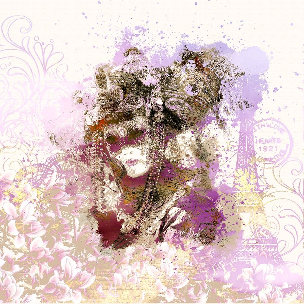 Paris Masquerade I art print by Ronald Bolokofsky for $57.95 CAD