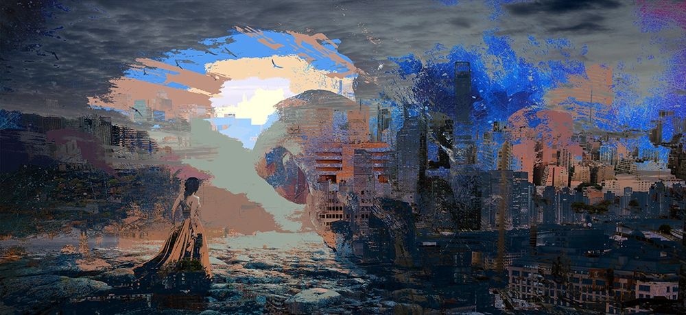 Urban Calling art print by Ronald Bolokofsky for $57.95 CAD