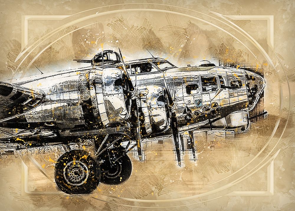 Vintage Fighter art print by Ronald Bolokofsky for $57.95 CAD