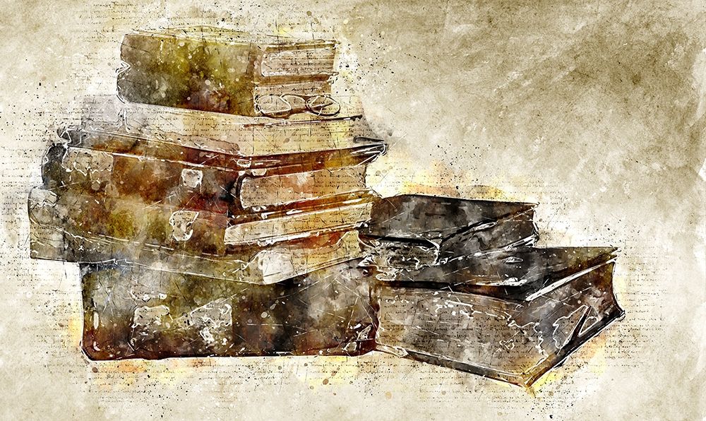 Vintage Literature art print by Ronald Bolokofsky for $57.95 CAD