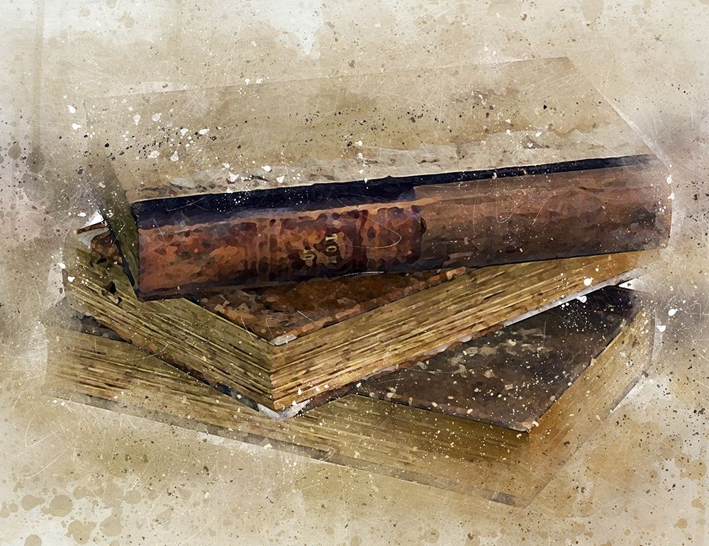 Vintage Litterature II art print by Ronald Bolokofsky for $57.95 CAD