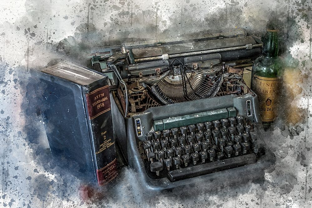 Working On the Script art print by Ronald Bolokofsky for $57.95 CAD