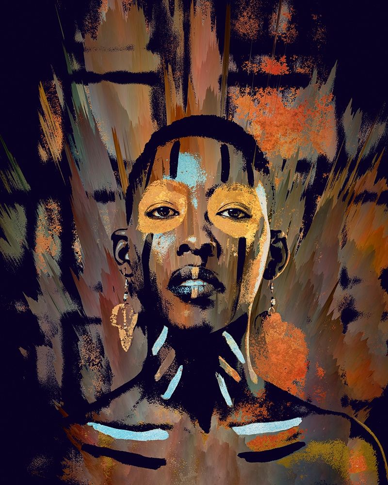 African Beauty I art print by Ronald Bolokofsky for $57.95 CAD