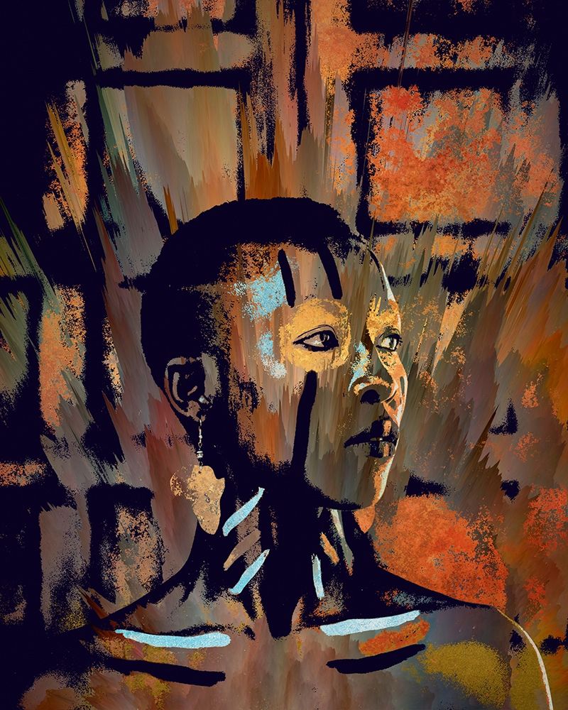 African Beauty II art print by Ronald Bolokofsky for $57.95 CAD