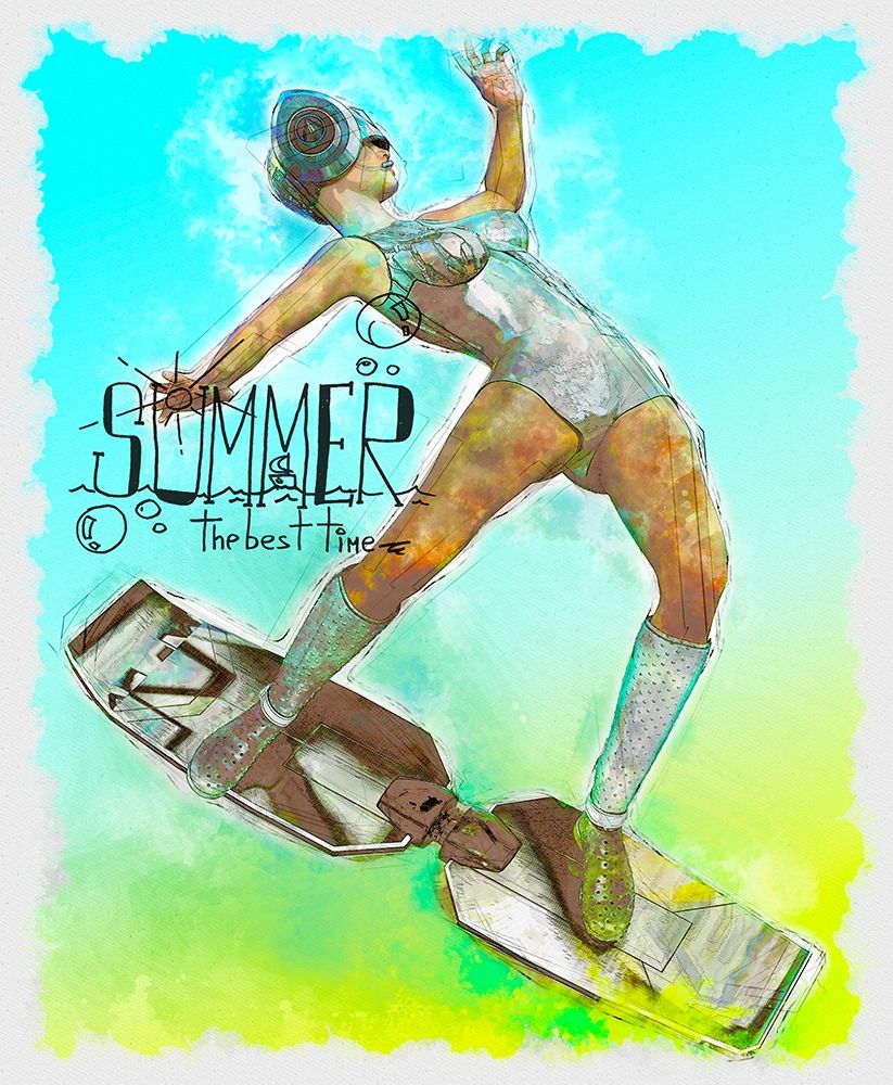 Airboard art print by Ronald Bolokofsky for $57.95 CAD