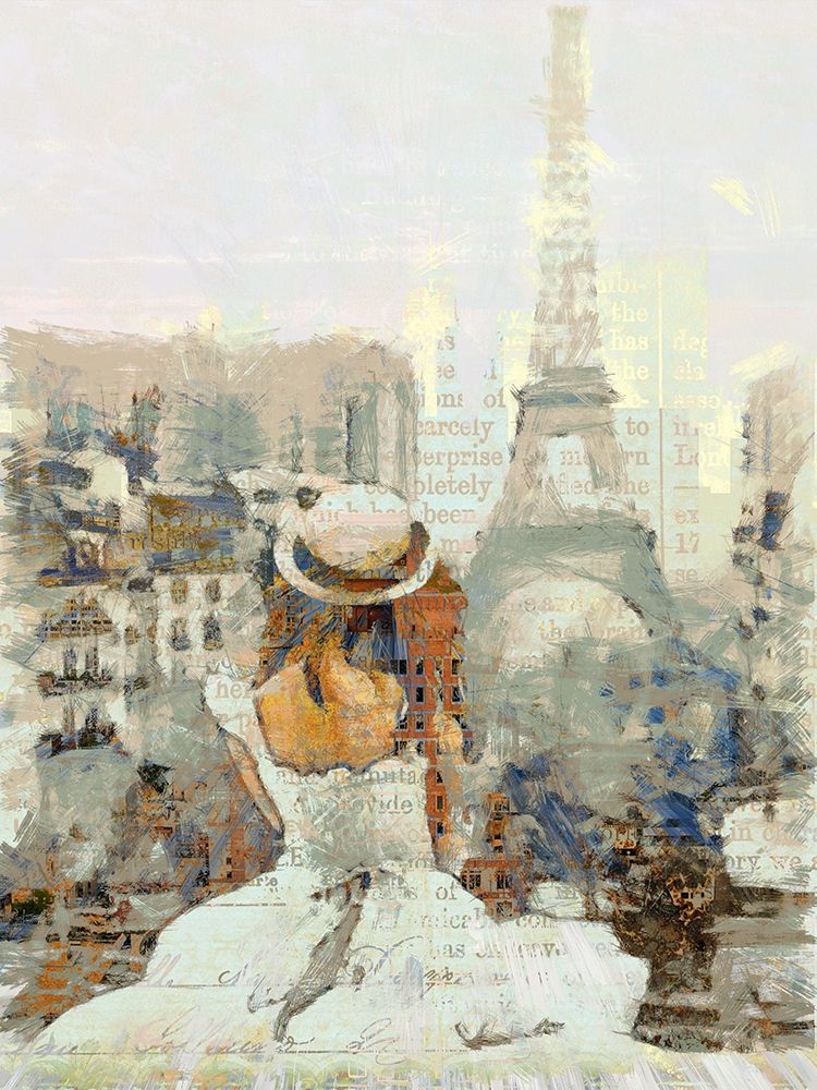 Another Sunday In Paris I art print by Ronald Bolokofsky for $57.95 CAD