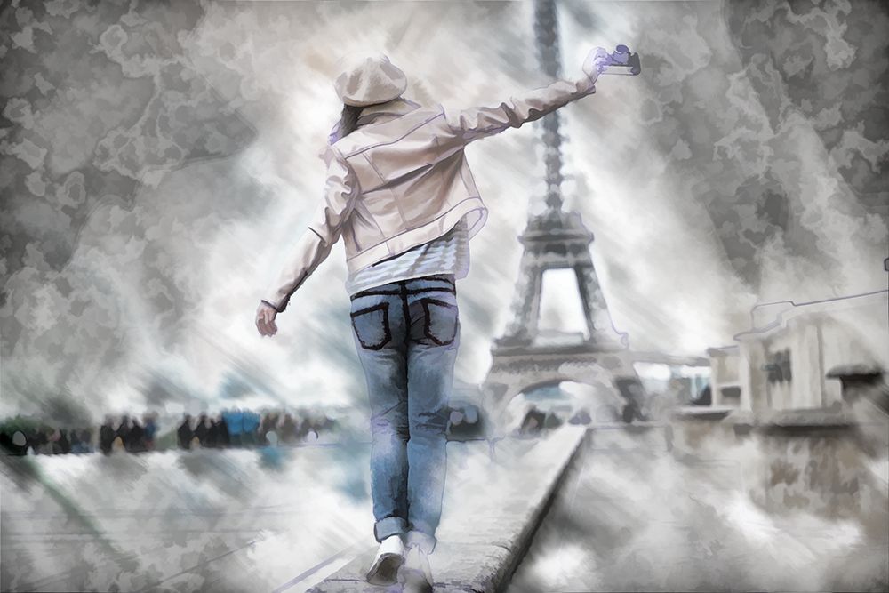 Balance In Paris II art print by Ronald Bolokofsky for $57.95 CAD