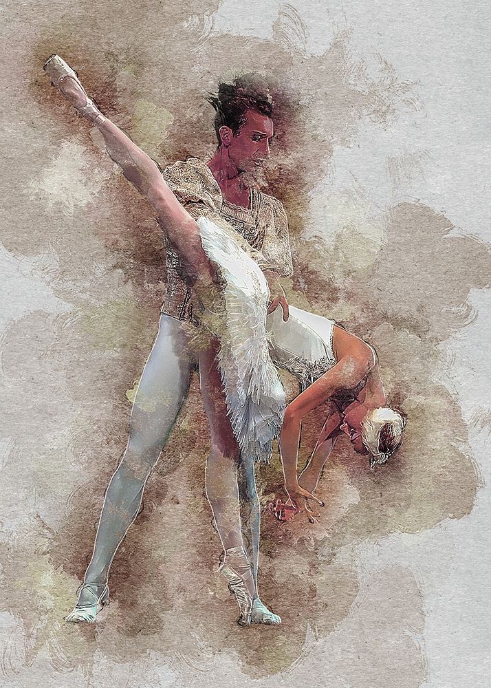 Ballet art print by Ronald Bolokofsky for $57.95 CAD