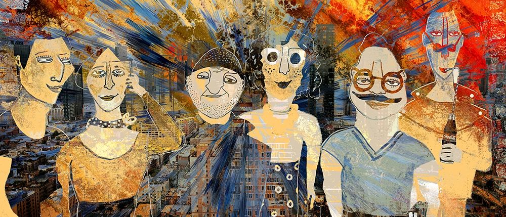 City Slickers art print by Ronald Bolokofsky for $57.95 CAD