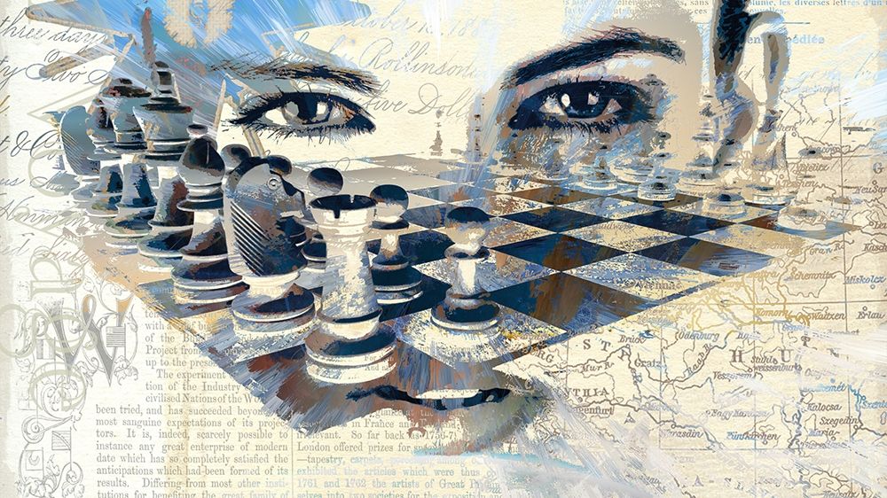 Eyening the Opening Move art print by Ronald Bolokofsky for $57.95 CAD
