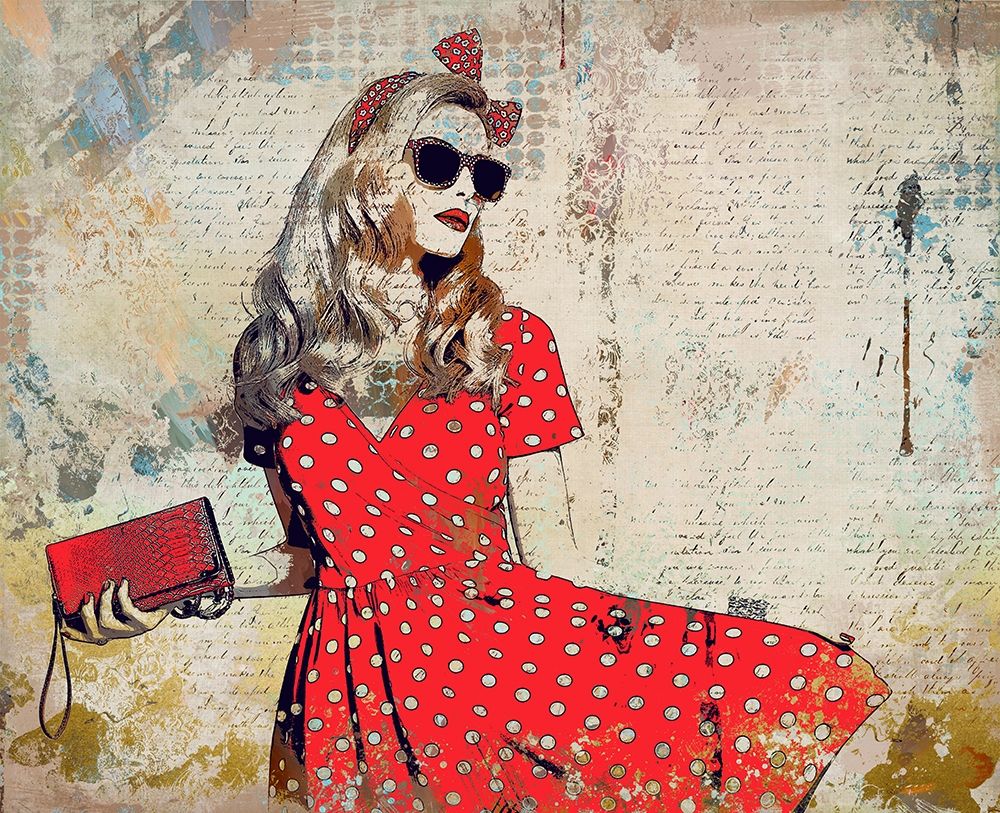 Fashionista V art print by Ronald Bolokofsky for $57.95 CAD