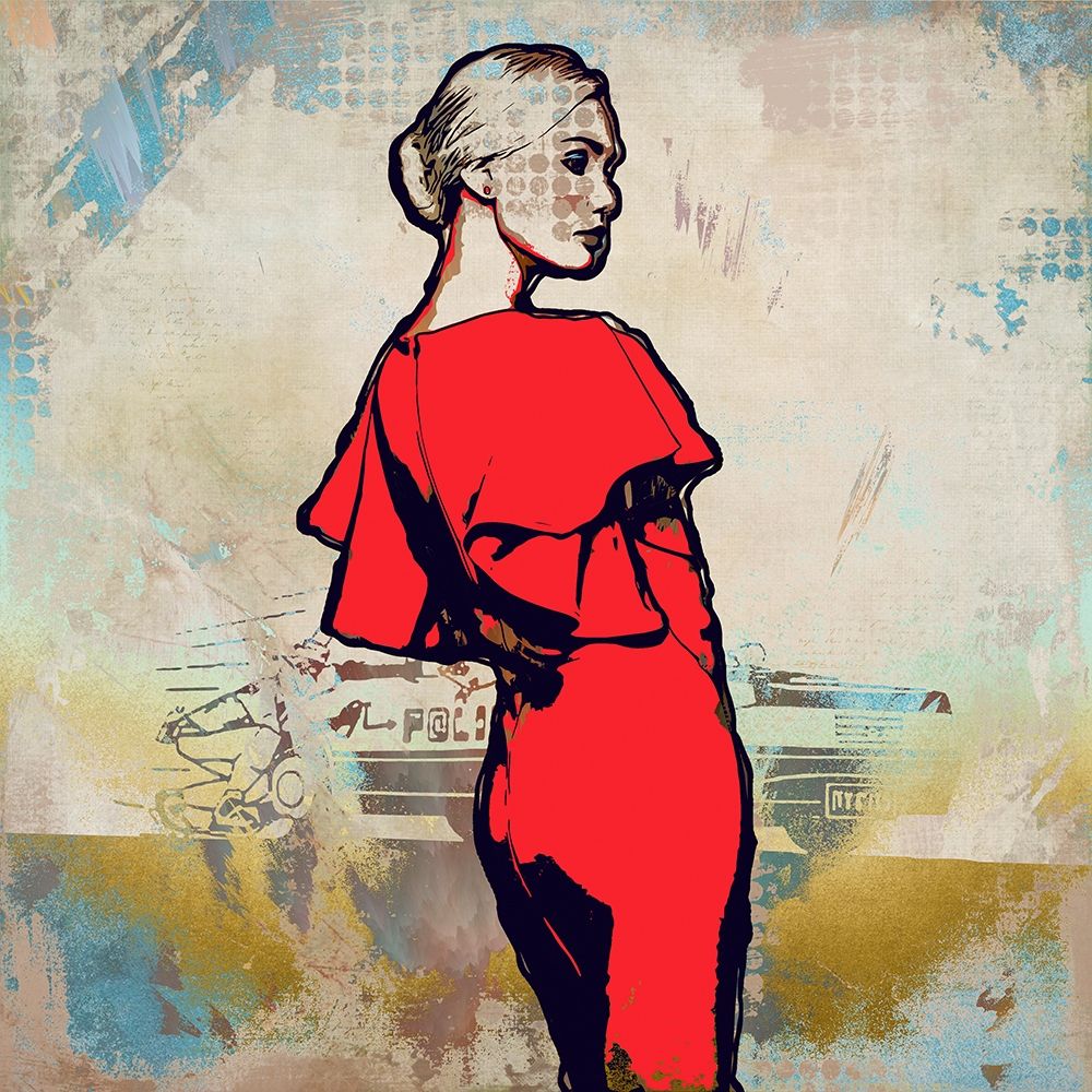 Fashionista VI art print by Ronald Bolokofsky for $57.95 CAD