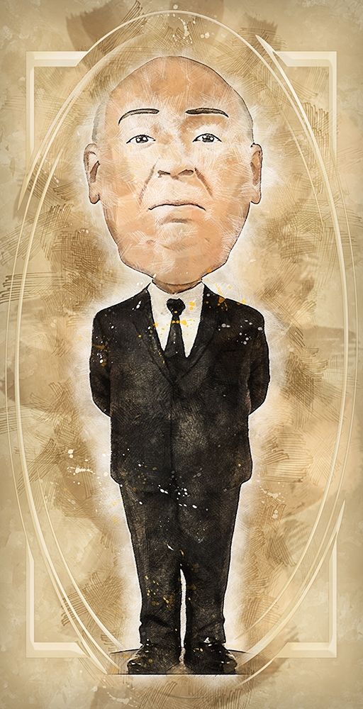 Hitchcock art print by Ronald Bolokofsky for $57.95 CAD
