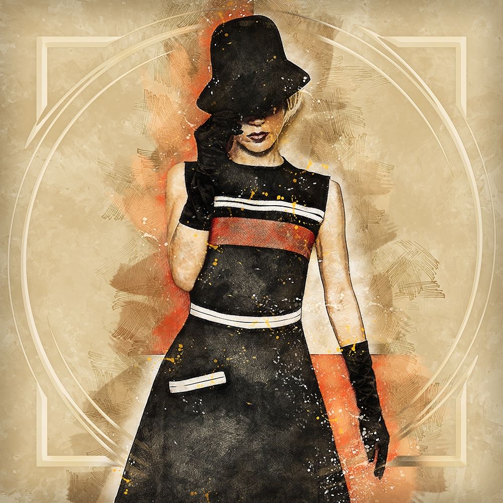 Mid Century Fashion art print by Ronald Bolokofsky for $57.95 CAD