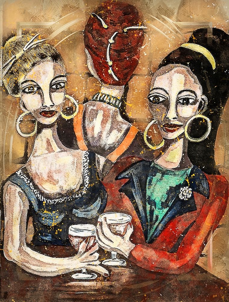 Mid Century Margaritas art print by Ronald Bolokofsky for $57.95 CAD