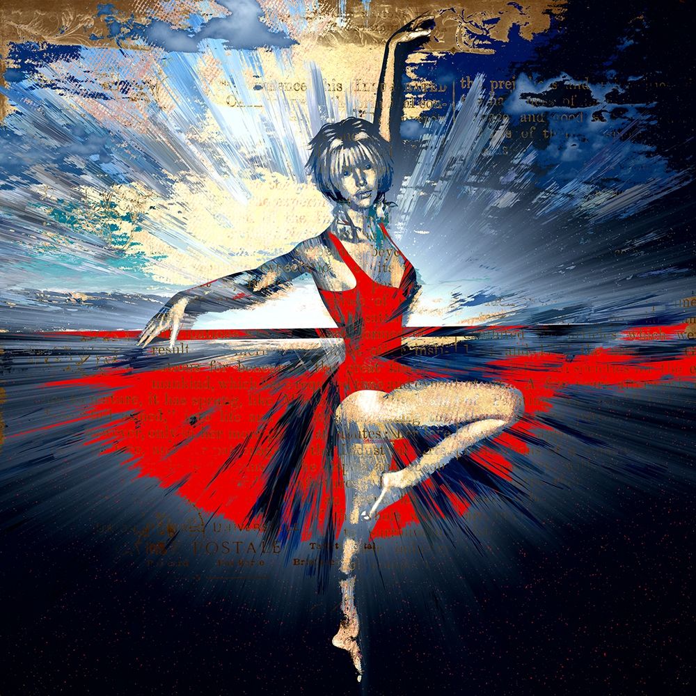 Pretty Ballerina art print by Ronald Bolokofsky for $57.95 CAD