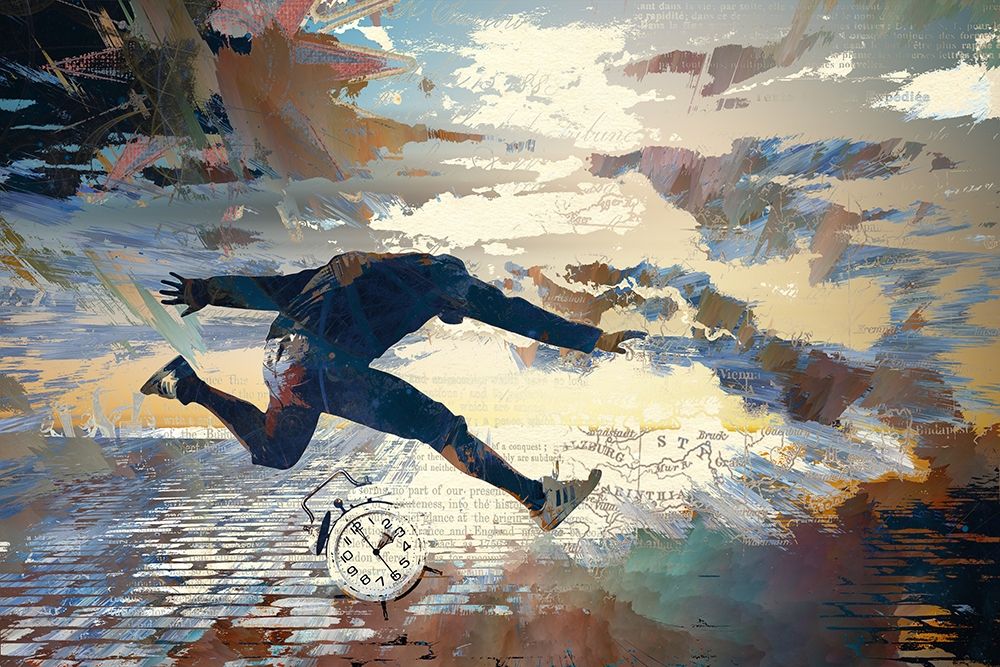 Race Against Time art print by Ronald Bolokofsky for $57.95 CAD