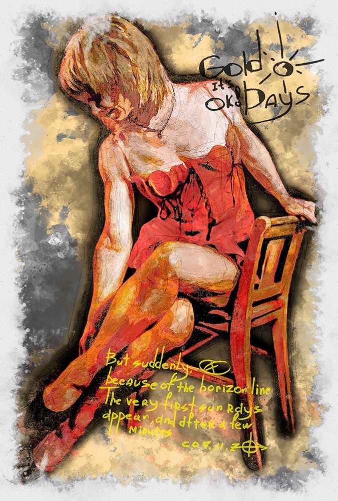 Red Dress art print by Ronald Bolokofsky for $57.95 CAD
