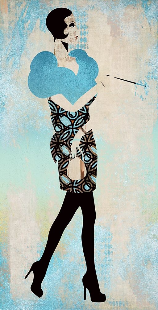 Roaring Twentys Fashion VI art print by Ronald Bolokofsky for $57.95 CAD