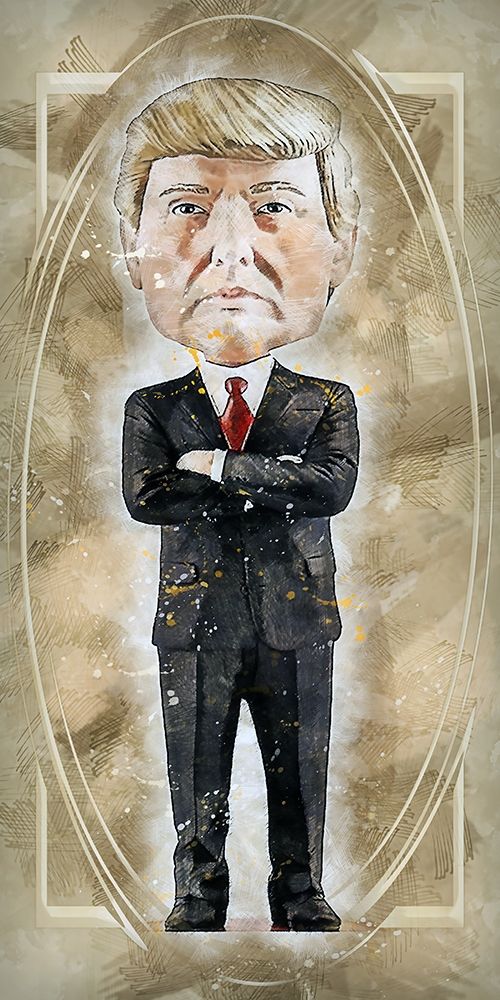 Trump art print by Ronald Bolokofsky for $57.95 CAD