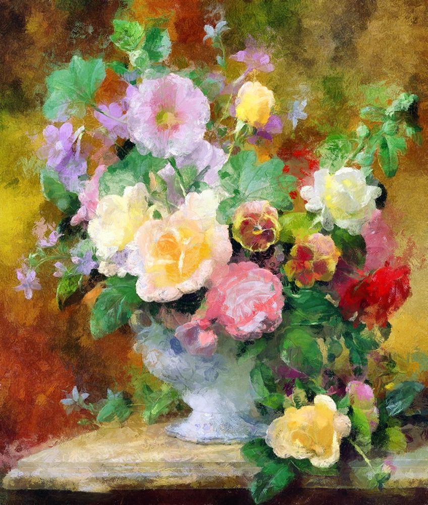 Fresh Garden Flowers art print by Ronald Bolokofsky for $57.95 CAD