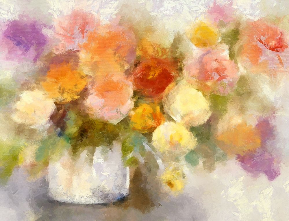 Colorful Bouquet II art print by Ronald Bolokofsky for $57.95 CAD