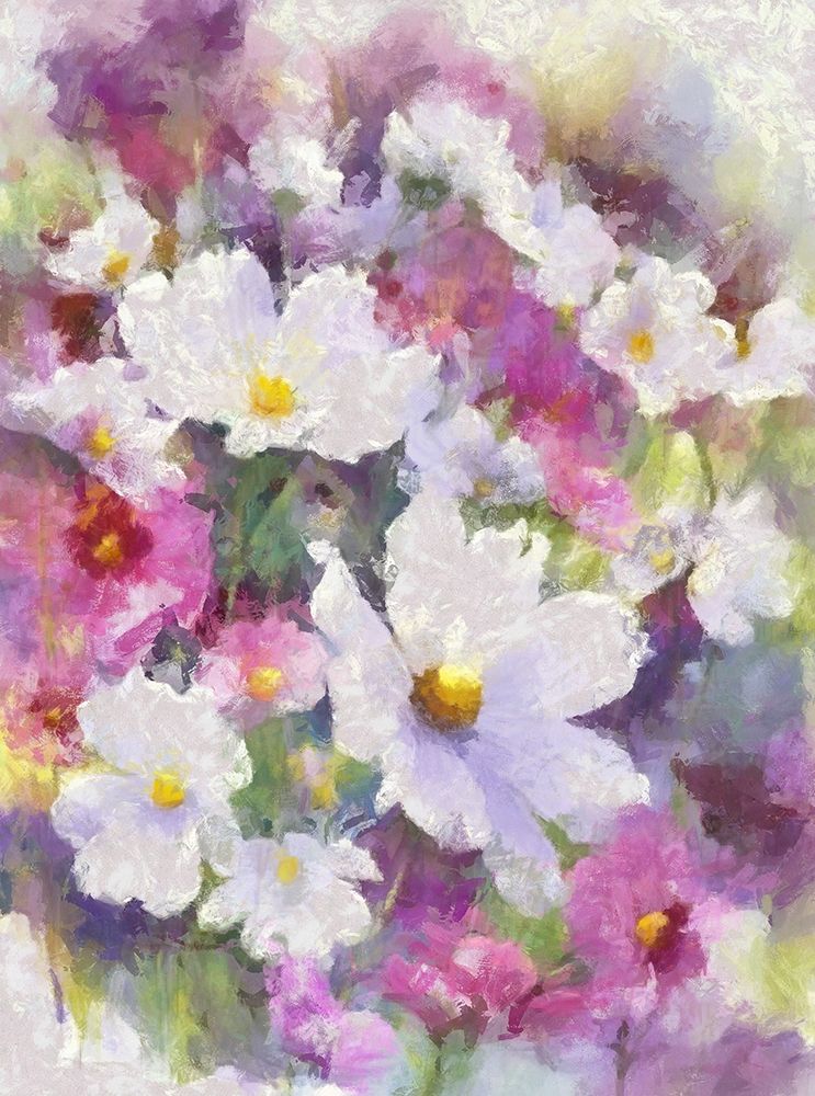 Garden Flowers I art print by Ronald Bolokofsky for $57.95 CAD