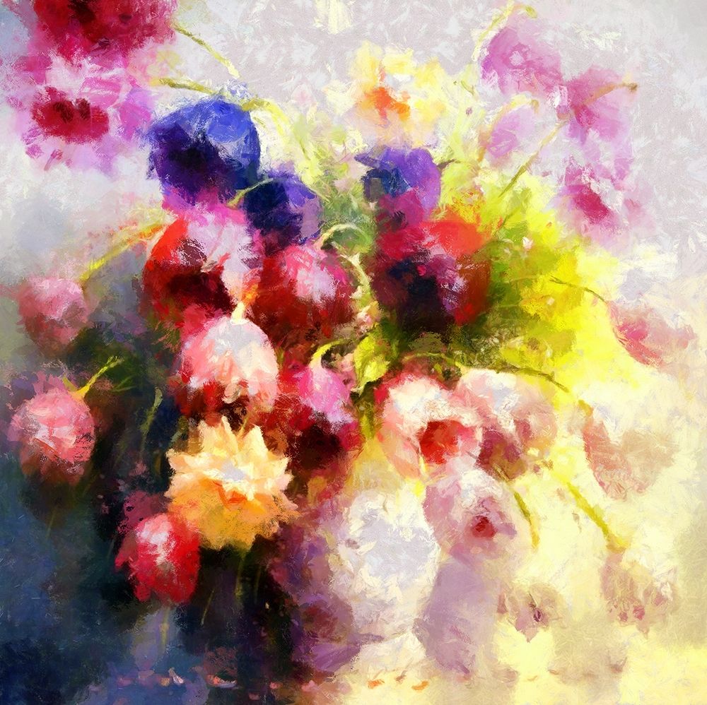 Colorful Bouquet III art print by Ronald Bolokofsky for $57.95 CAD