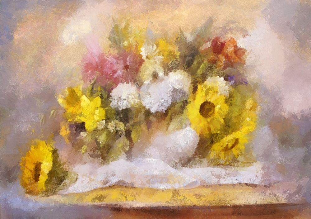Mixed Bouquet II art print by Ronald Bolokofsky for $57.95 CAD