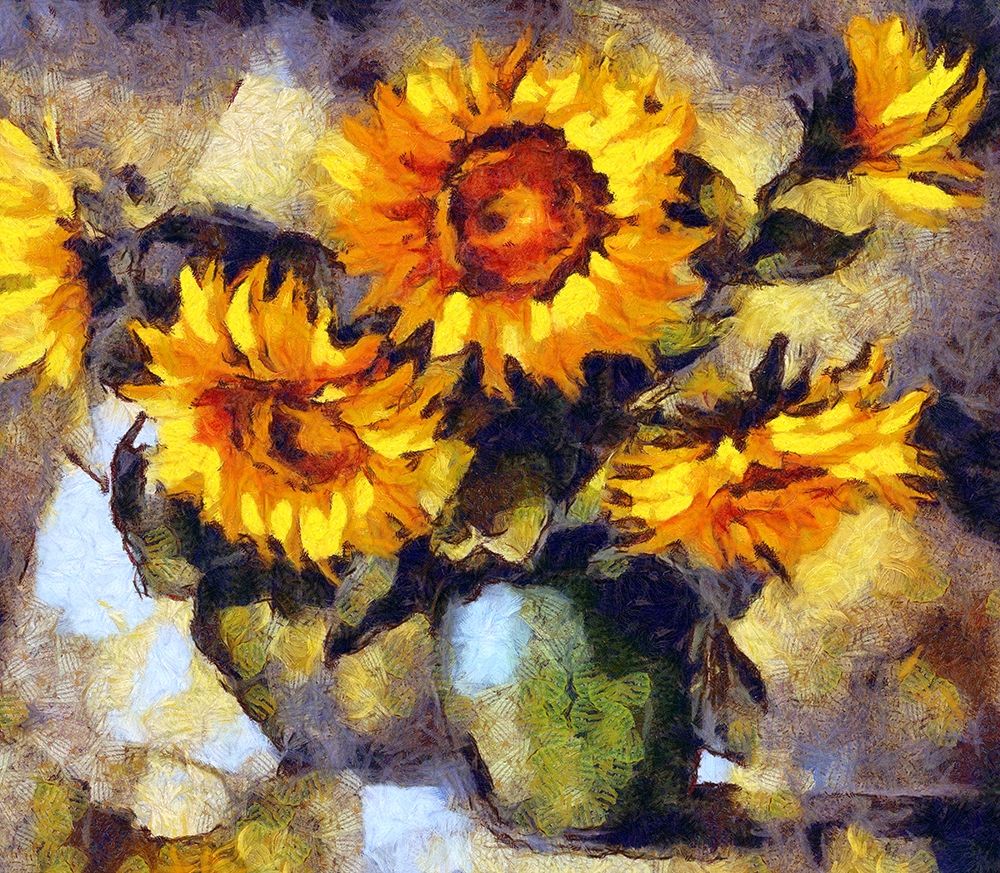 Sunflowers For Vincent art print by Ronald Bolokofsky for $57.95 CAD