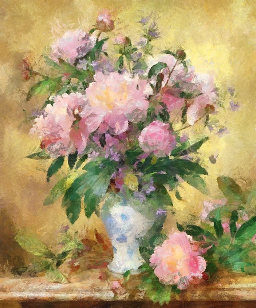 Pink Roses I art print by Ronald Bolokofsky for $57.95 CAD