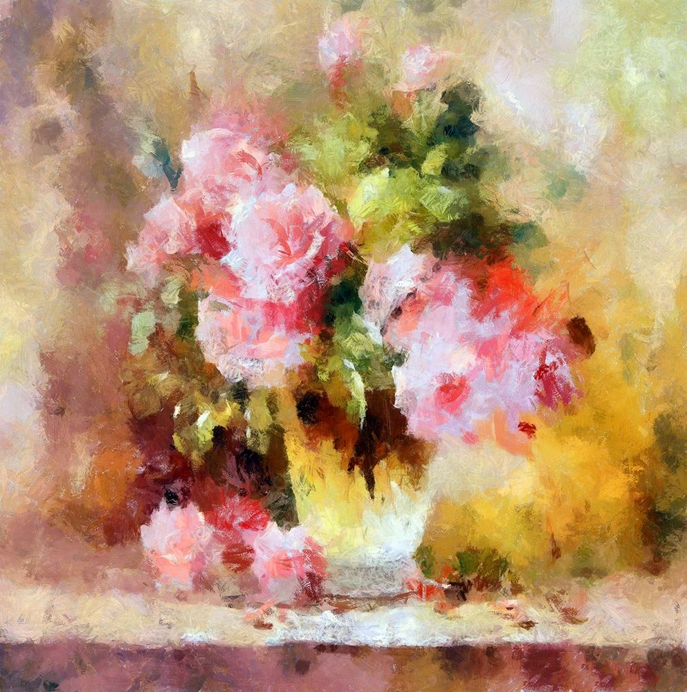 Pink Roses II art print by Ronald Bolokofsky for $57.95 CAD