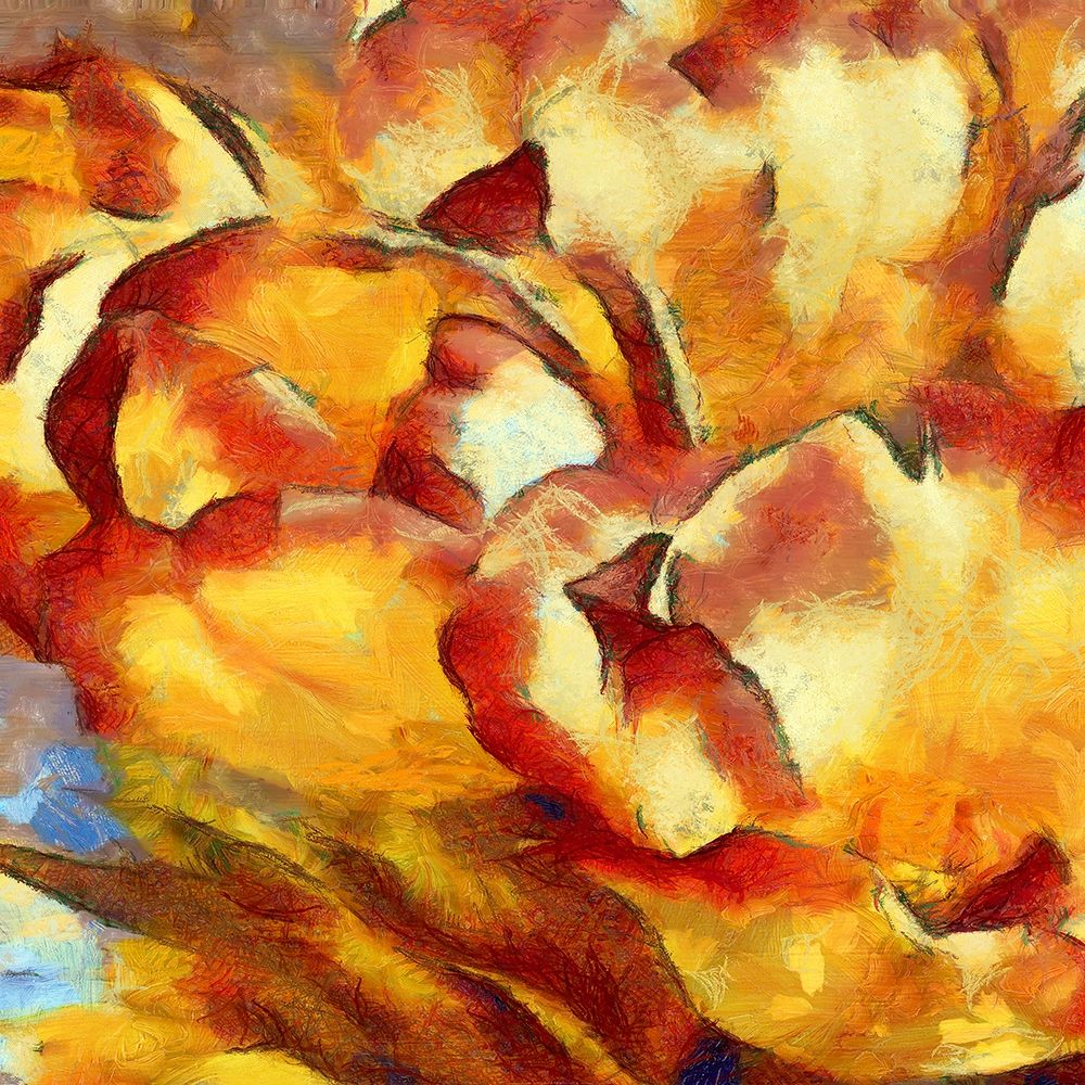 Fire Tulips II art print by Ronald Bolokofsky for $57.95 CAD