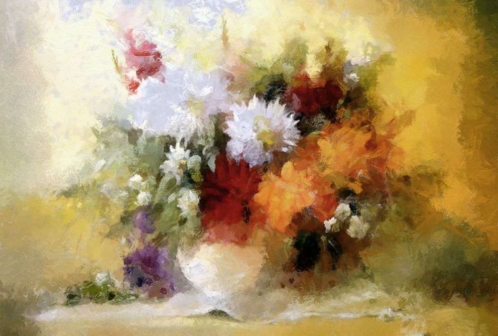 Warm Bouquet I art print by Ronald Bolokofsky for $57.95 CAD