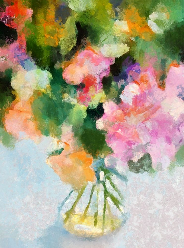 Vase of Flowers I art print by Ronald Bolokofsky for $57.95 CAD