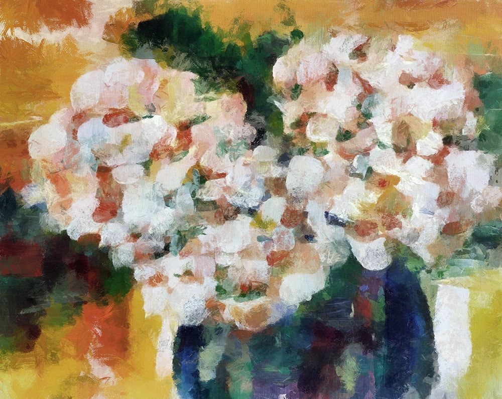 Abstract Hydrangea art print by Ronald Bolokofsky for $57.95 CAD