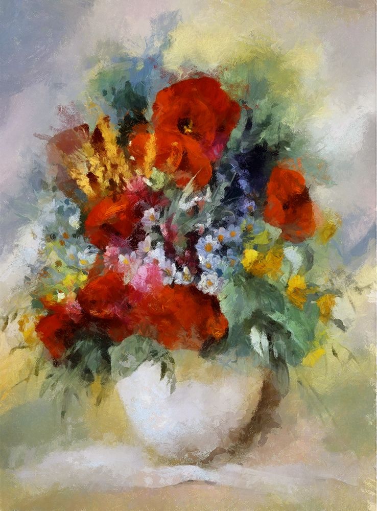 Summer Bouquet III art print by Ronald Bolokofsky for $57.95 CAD