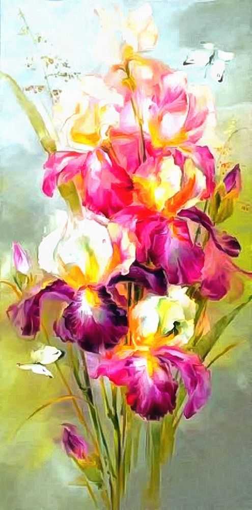 Fresh Bloom I art print by Ronald Bolokofsky for $57.95 CAD